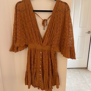 Free People short romper
